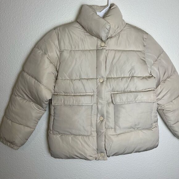Mango Pocket quilted jacket size 9 - Picture 9 of 10